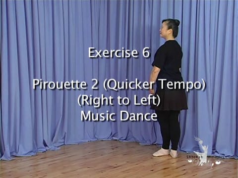 DL3 DEMONSTRATION COURTS EXERCISE 6 - PIROUETTE 2 (QUICKER TEMPO)