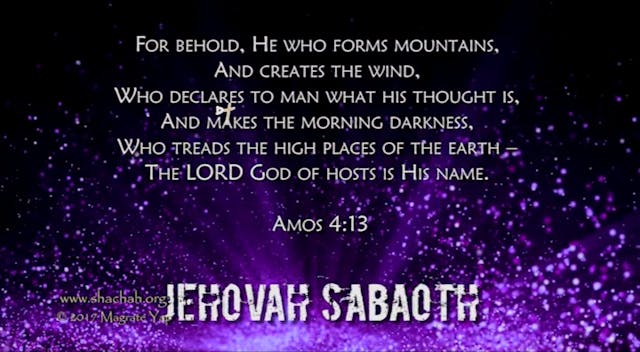 F03: INSTRUCTION ROUTINE 7. JEHOVAH SABAOTH