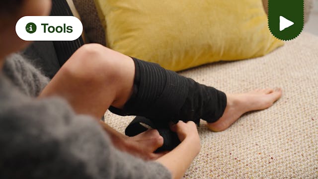 Acupress Leg Wraps | Tutorials