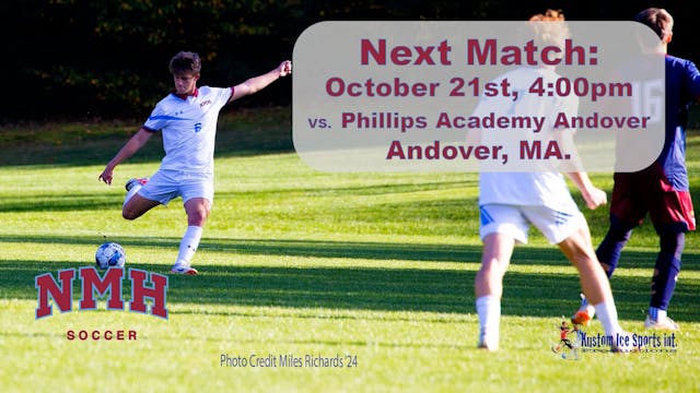 NMH vs Phillips Academy Andover 10-21-23