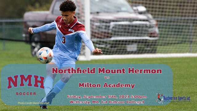 NMH vs Milton Academy 09-15-23