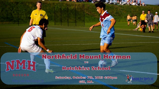 NMH vs Hotchkiss School 10-7-23