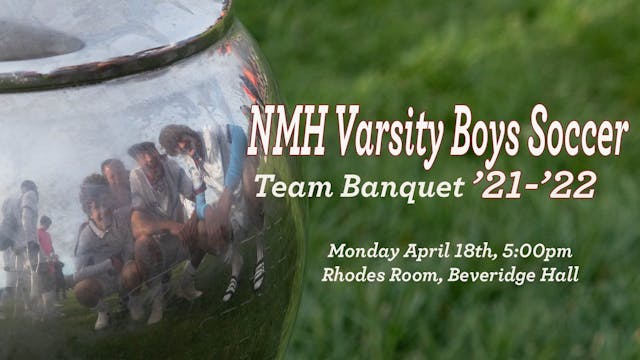 NMH Varsity Soccer Banquet 2021-22