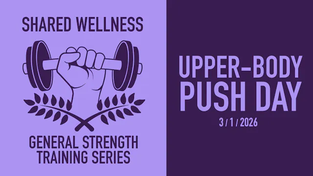Upper-Body Push Day | 3/1/2026