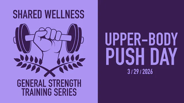 Upper-Body Push Day | 3/29/2026