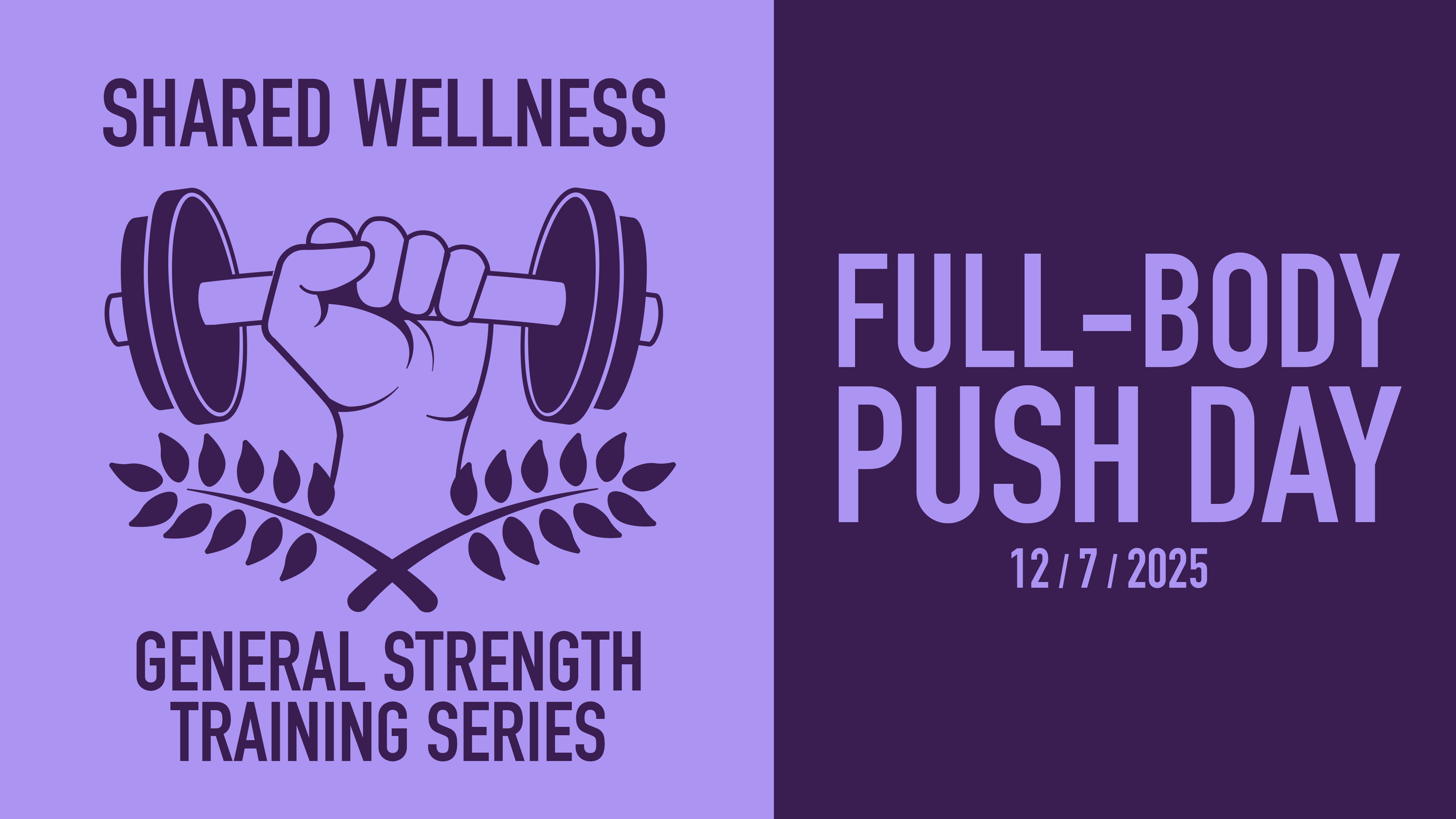 Full-Body Push Day | 12/7/2025