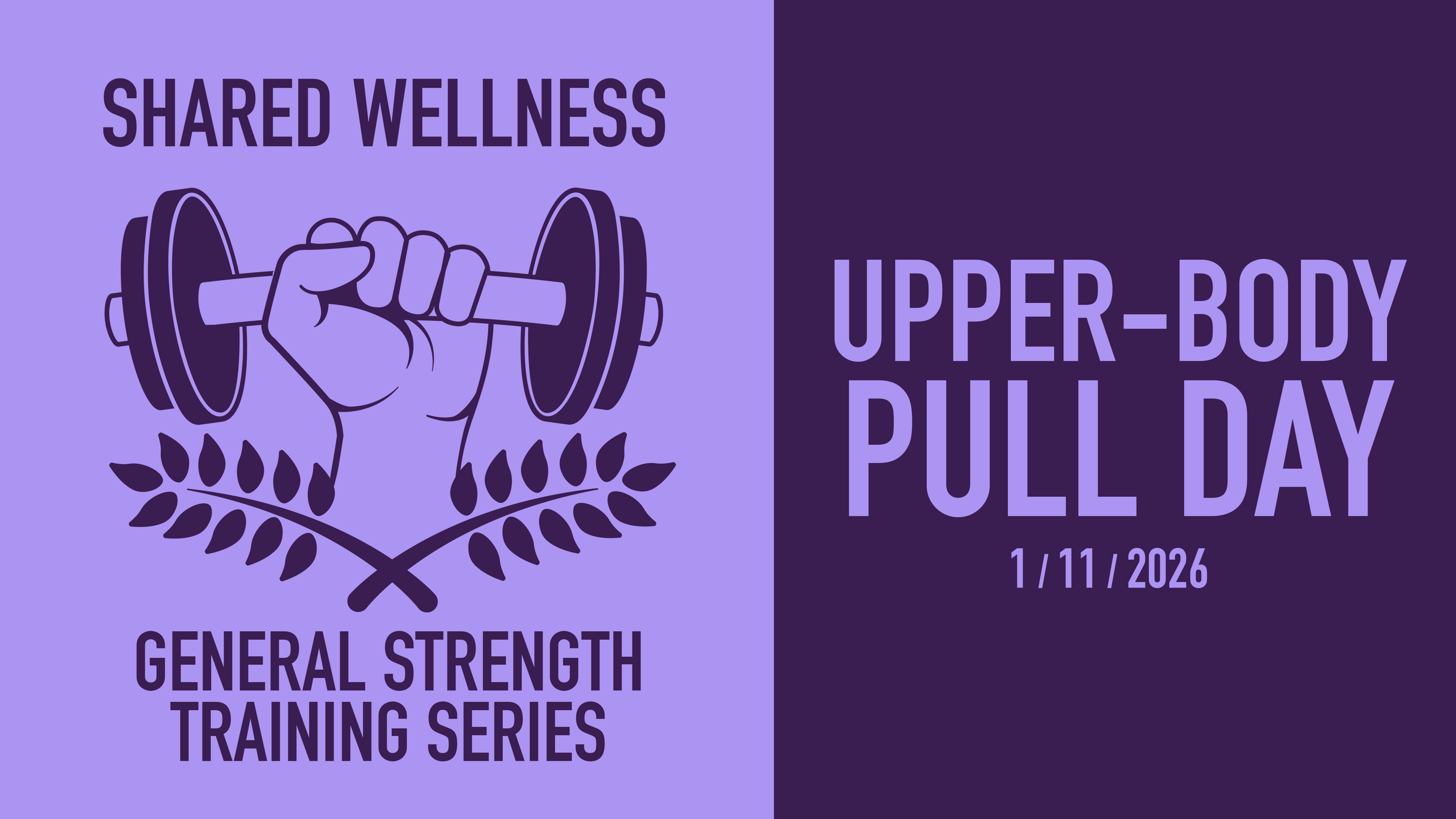 Upper-Body Pull Day | 1/11/2026