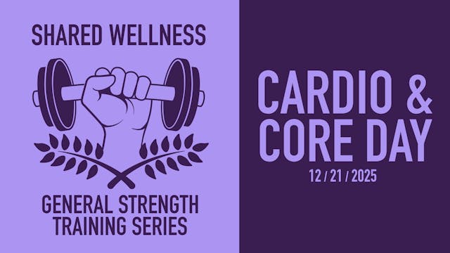Cardio & Core Day | 12/21/2025