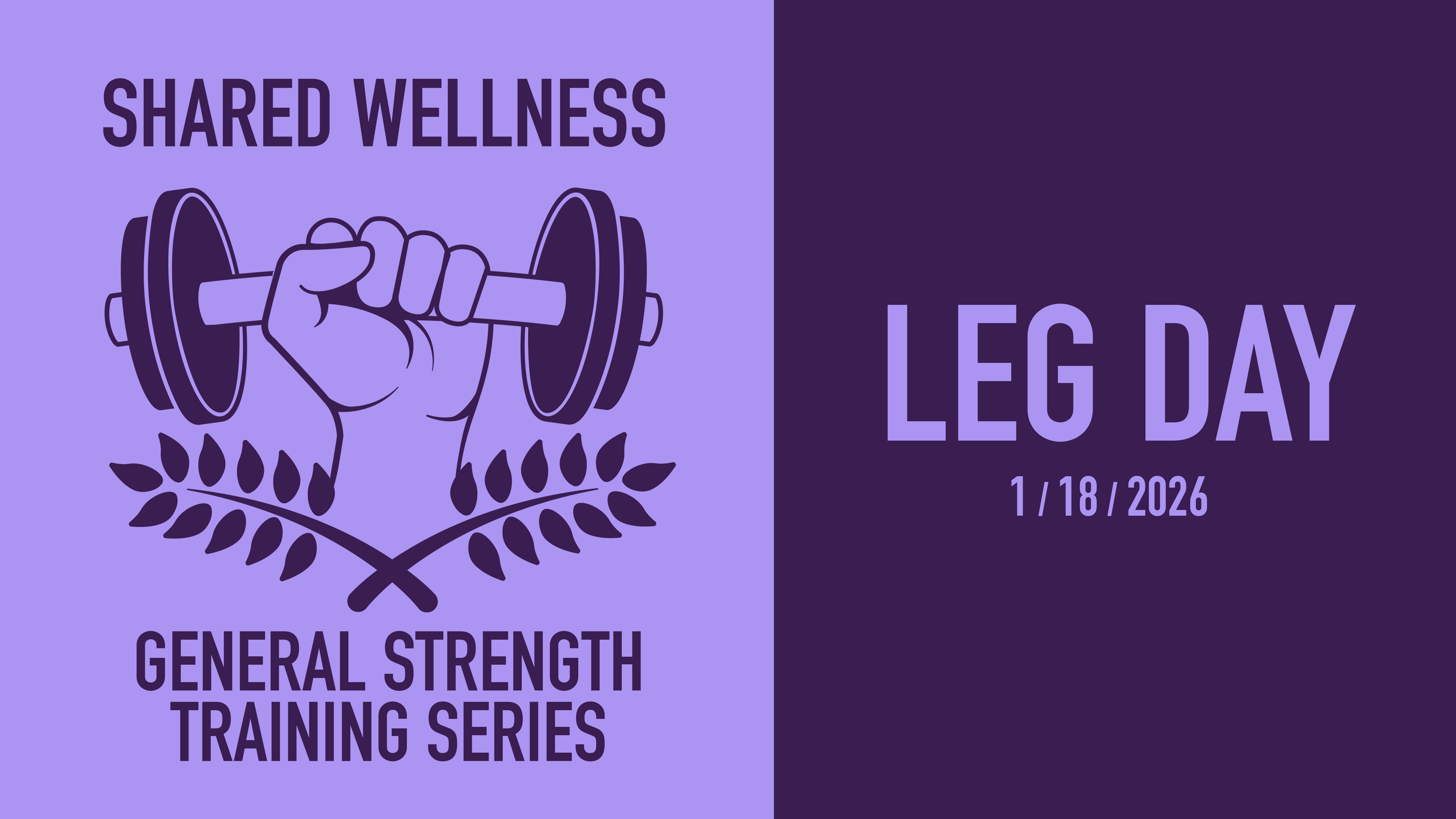 Leg Day | 1/18/2026