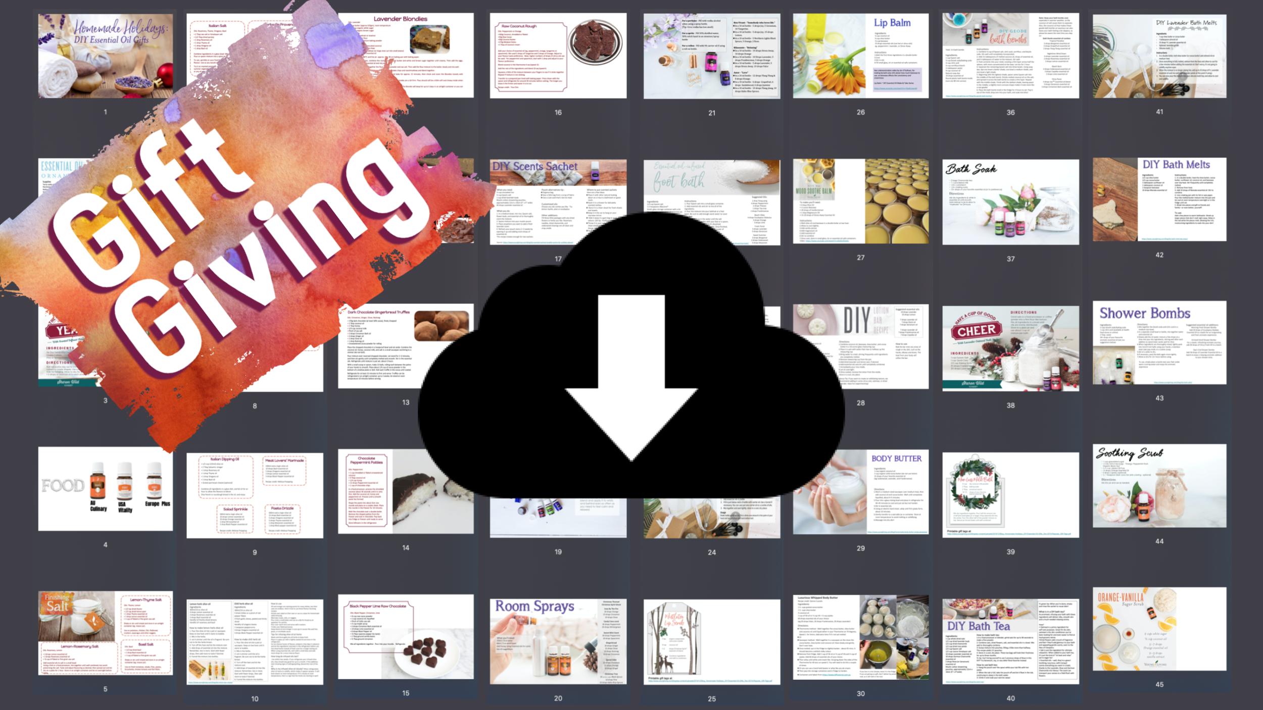 Gift Giving DIY Inspiration - Handouts