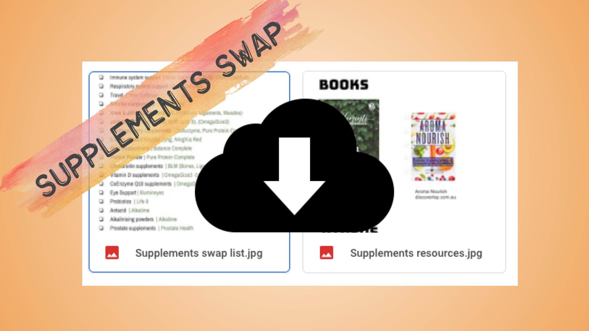 Supplements Swap - Handouts