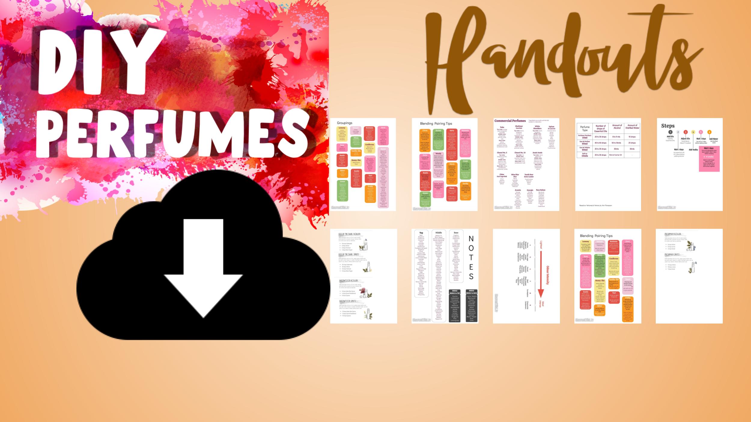 DIY Perfumes -  Handouts