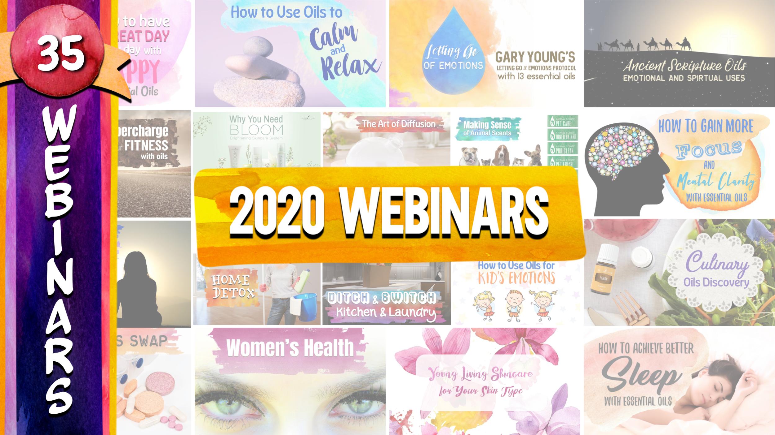 2020 Webinars