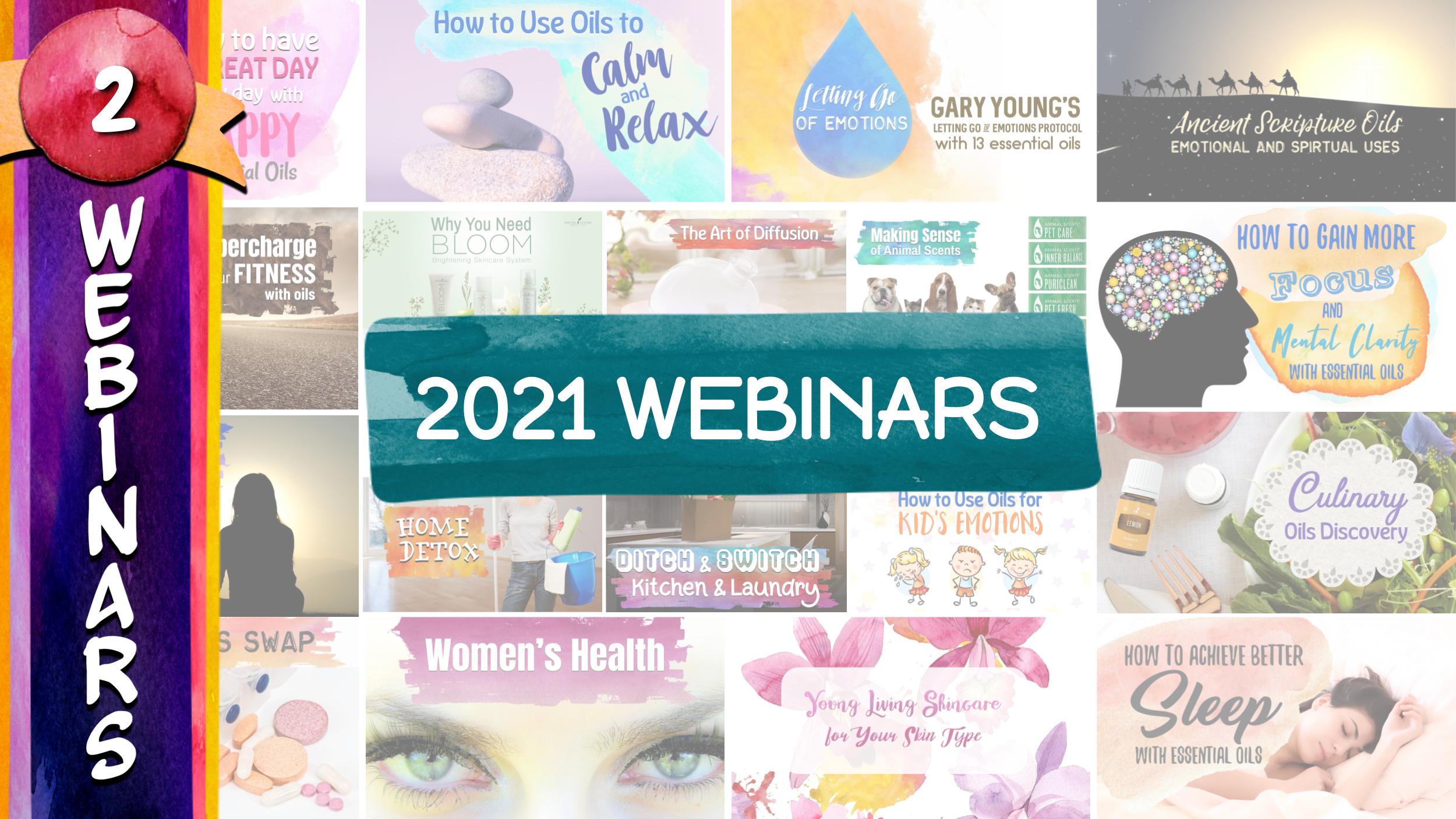2021 Webinars