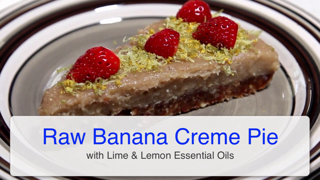 Recipe - Raw Banana Creme Pie
