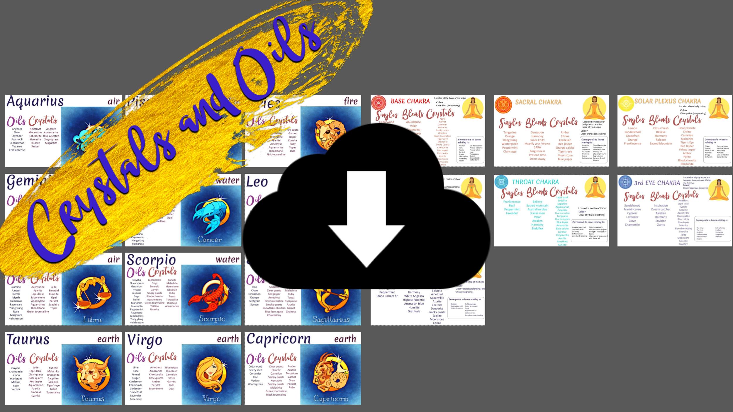 Crystals and Oils - Handouts