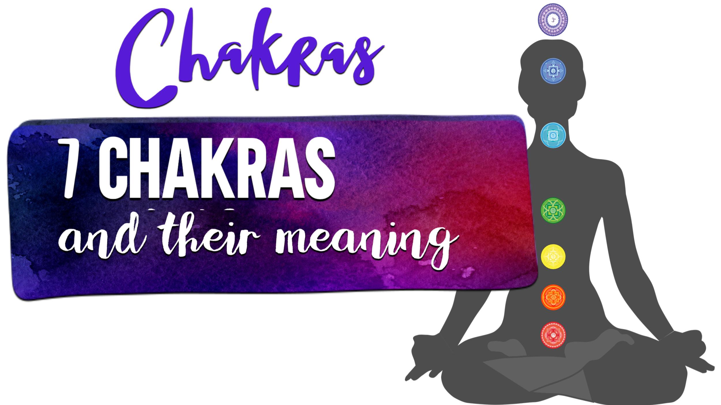The 7 Chakras and their meanings