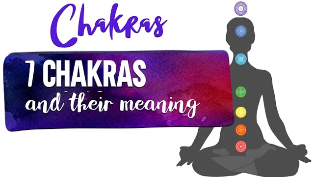 The 7 Chakras and their meanings