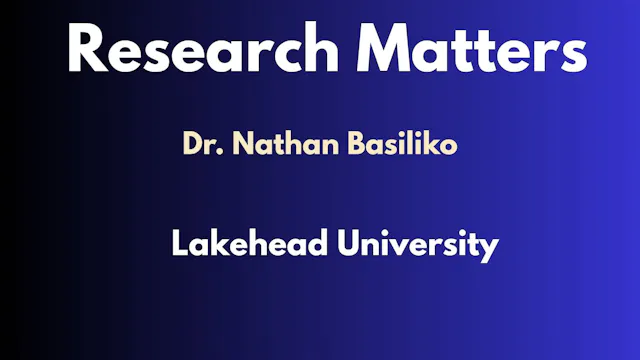 Research Matters - Episode 26 - Dr. N...