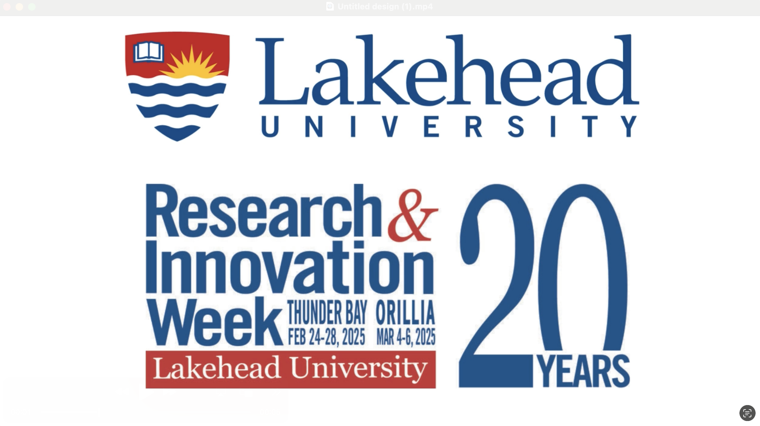 Lakehead University’s Research Showcase