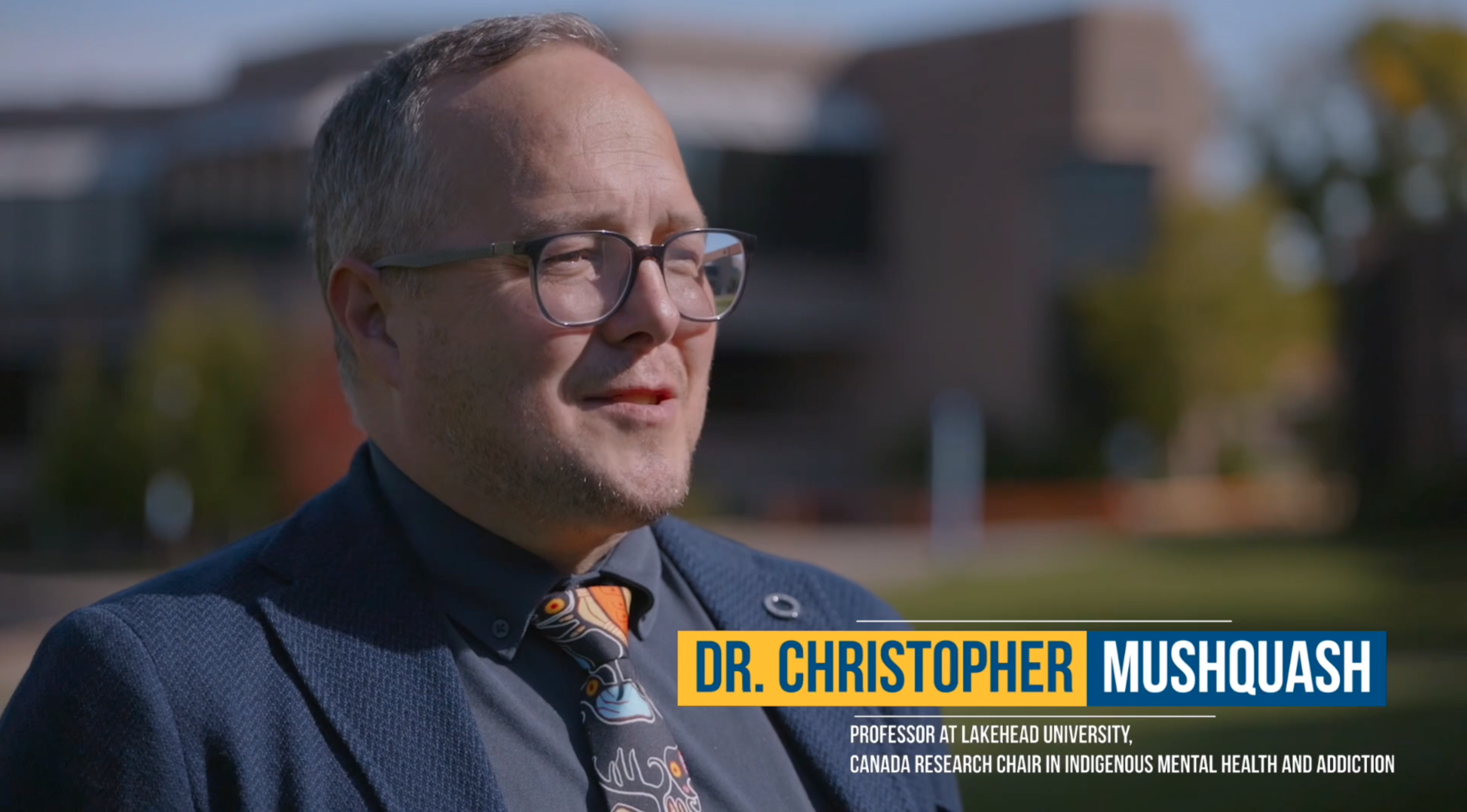 Chris Mushquash - Royal Society of Canada Fellow