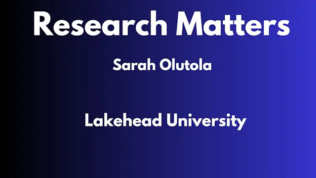 Sarah Olutola | 2025 New RSC College ...