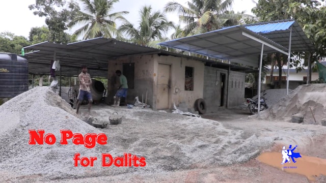 No Page for Dalits 