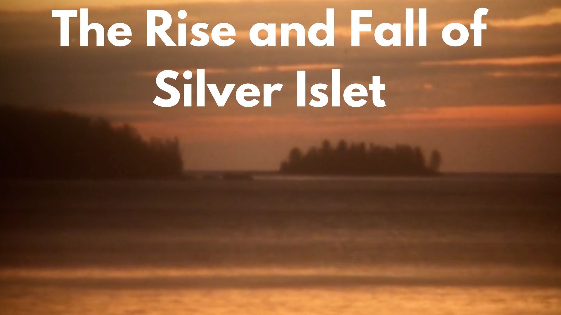 The rise and fall of silver islet