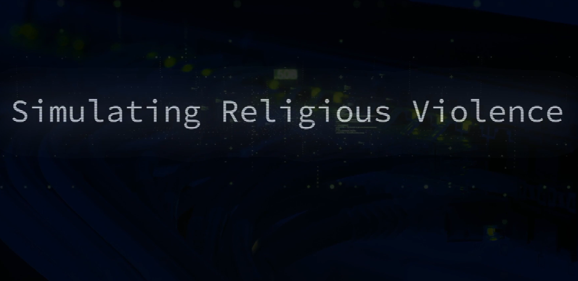 Simulating Religious Violence