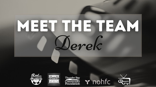 Meet the Team - Derek 