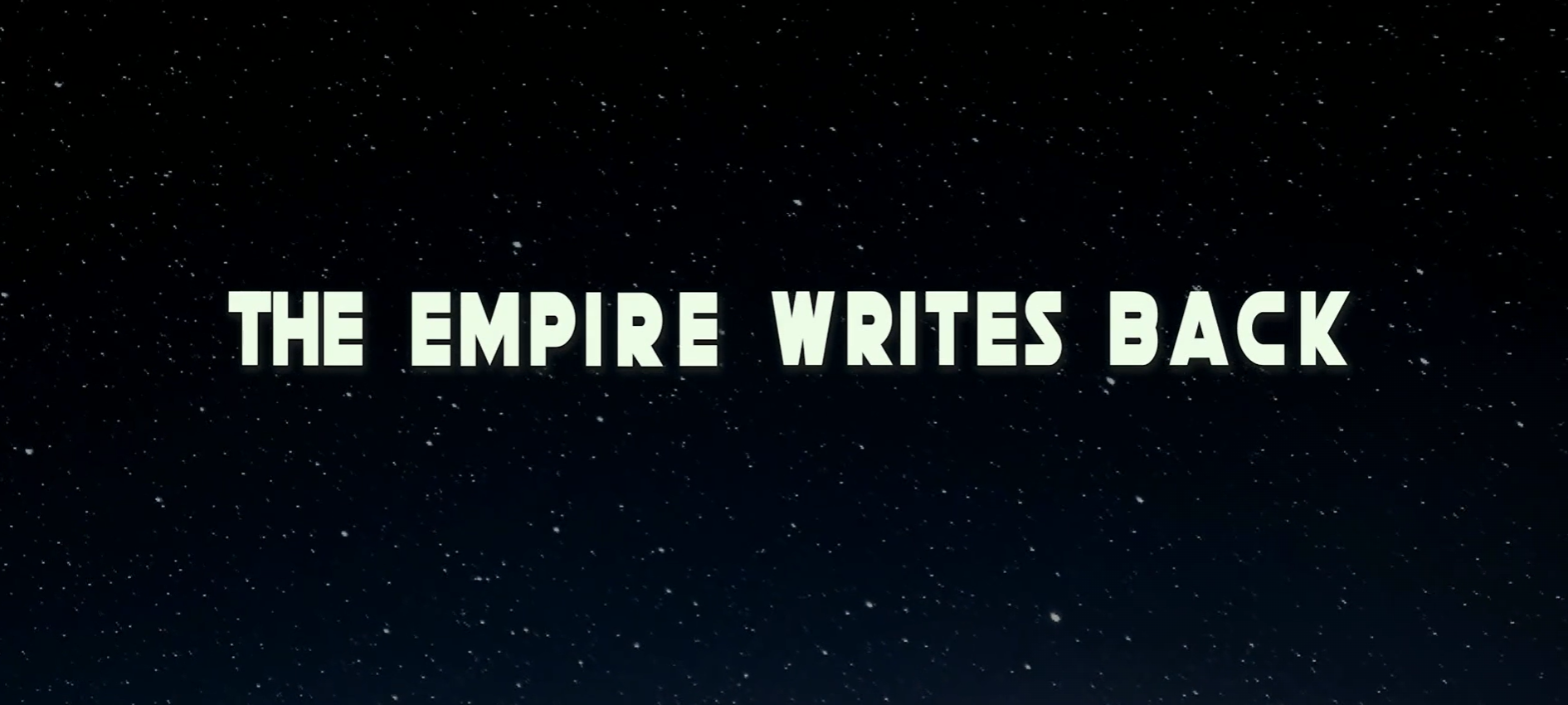 Empire Writes Back