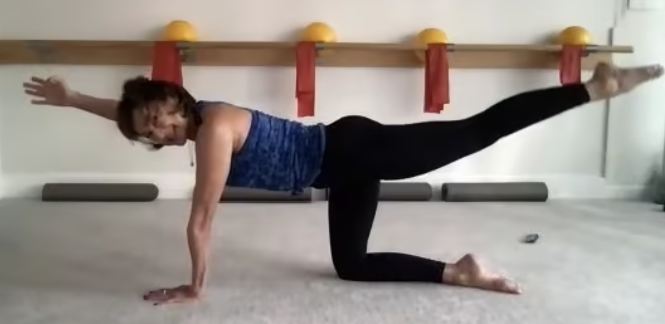 Full body with lots of abs, back, and booty