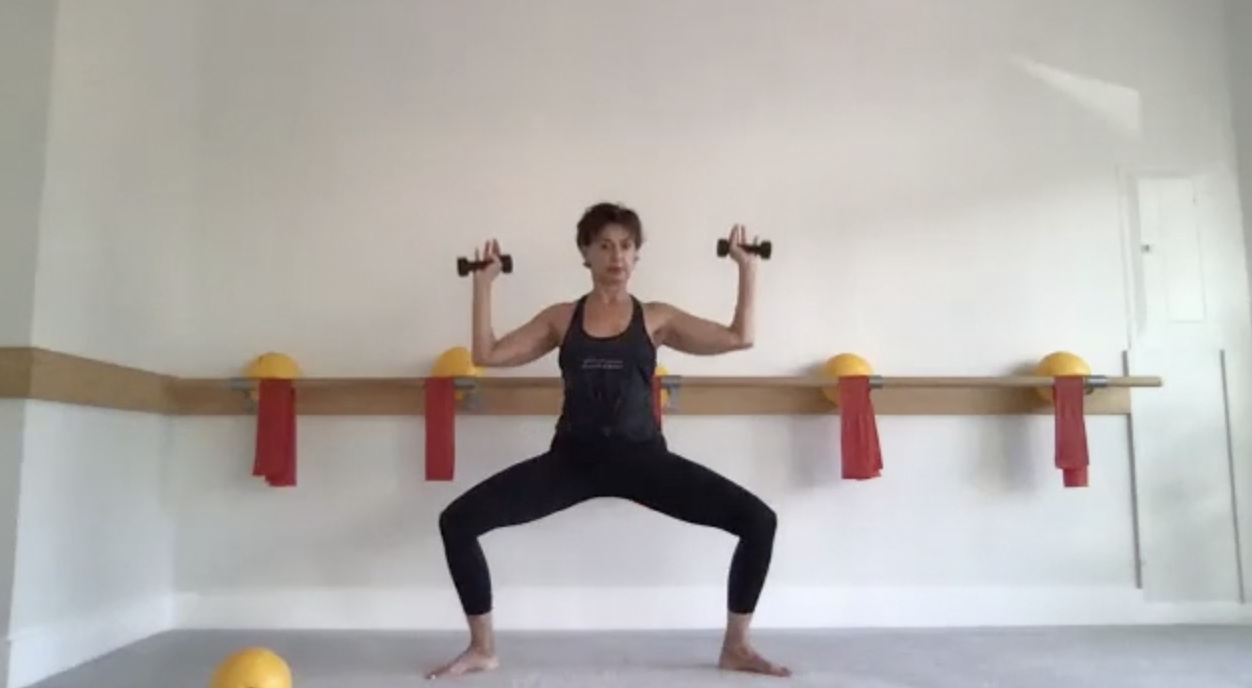 Upper body with lots of arms! Grab bands and weights