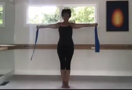 Pilates with props, bands, and hand w...