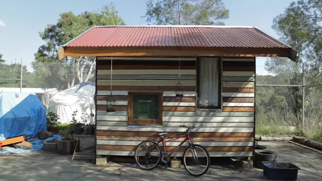 Recycled Materials Tiny House