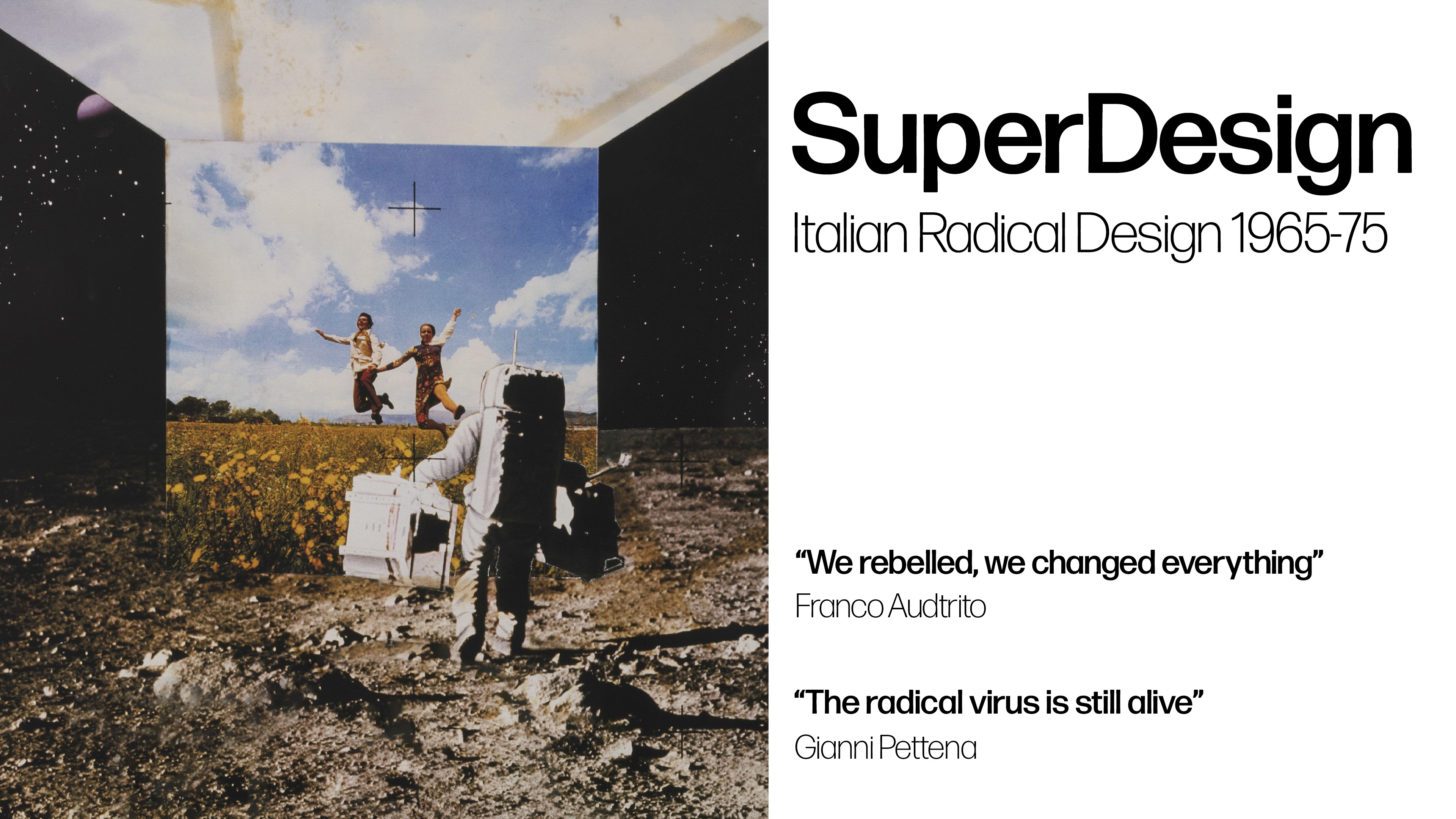 SuperDesign: Italian Radical Design 1965-75