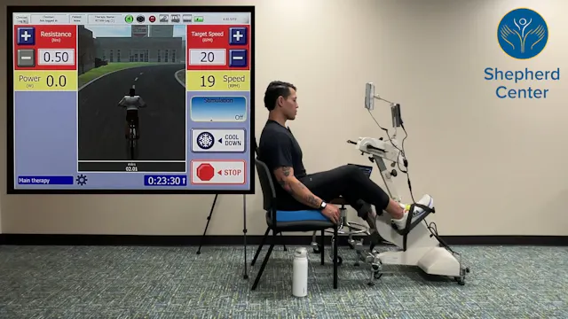 30 Minute FES Bike Interval Training:...