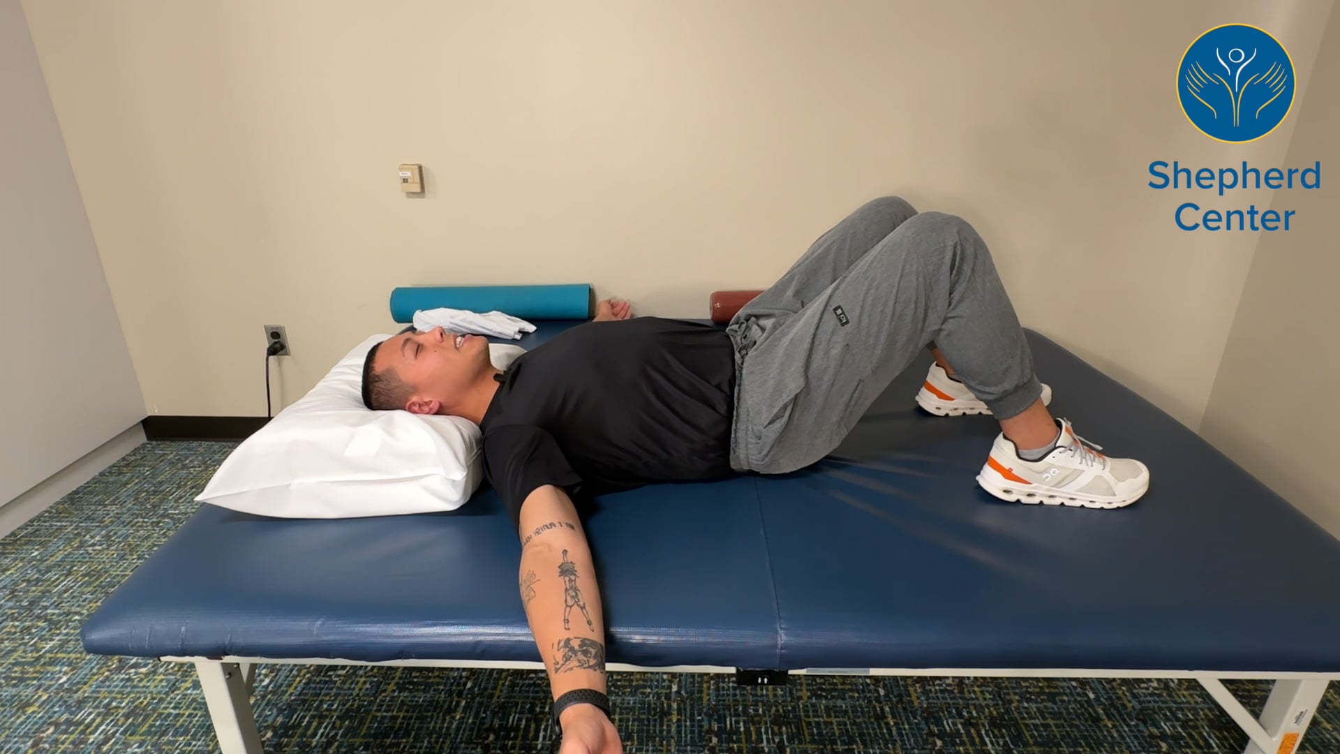 10 Minute Upper Body Stretching Lying Position (Bed Mobility Series)