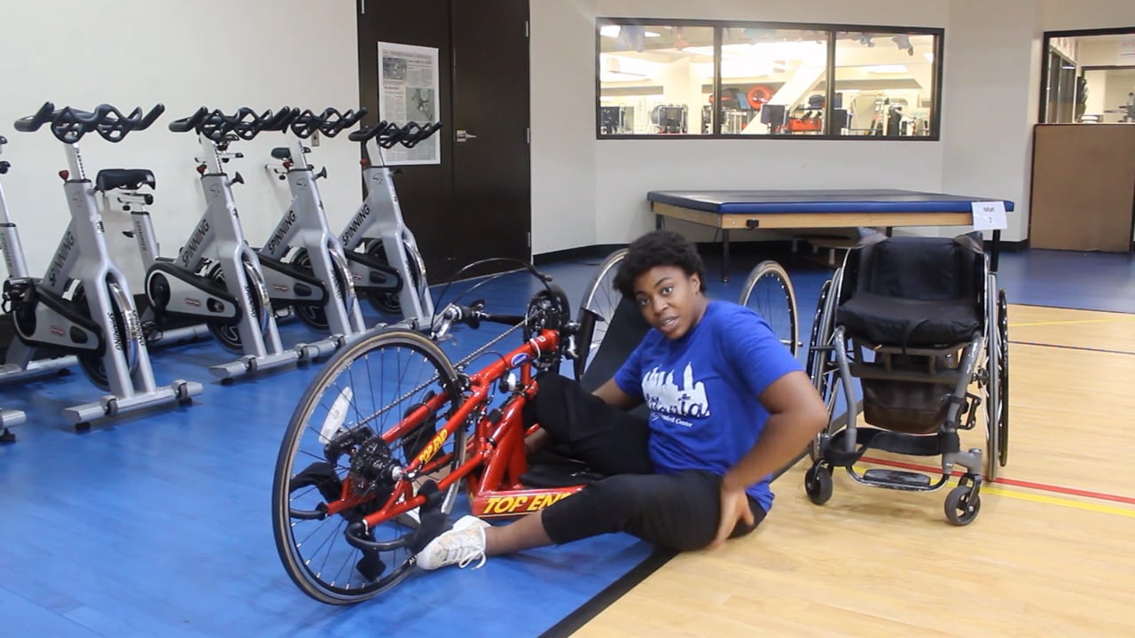 Hand Cycle Transfer Demonstration (L1 Para)