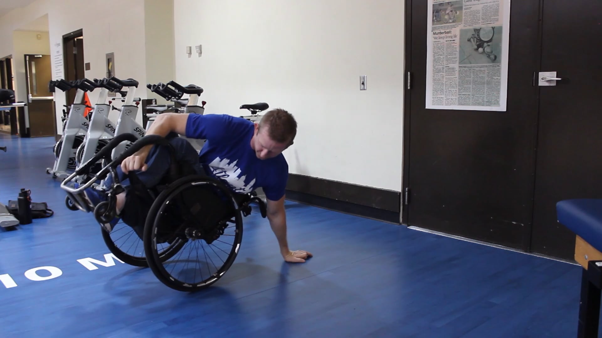 Wheelchair Uprighting Demonstration (C6 Incomplete)