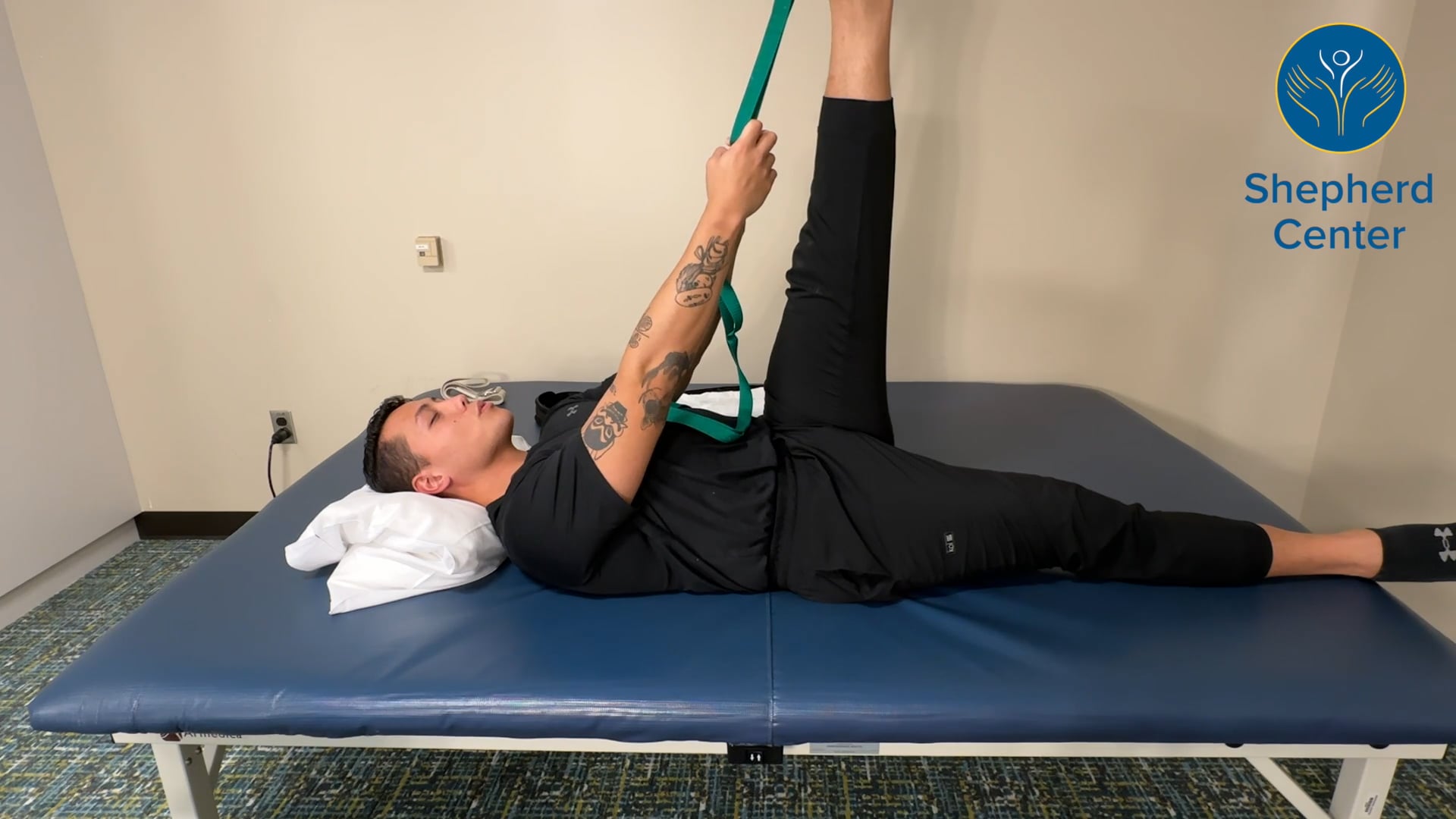 25 Minutes Full Body Stretch in Lying Position (Bed Mobility Series)