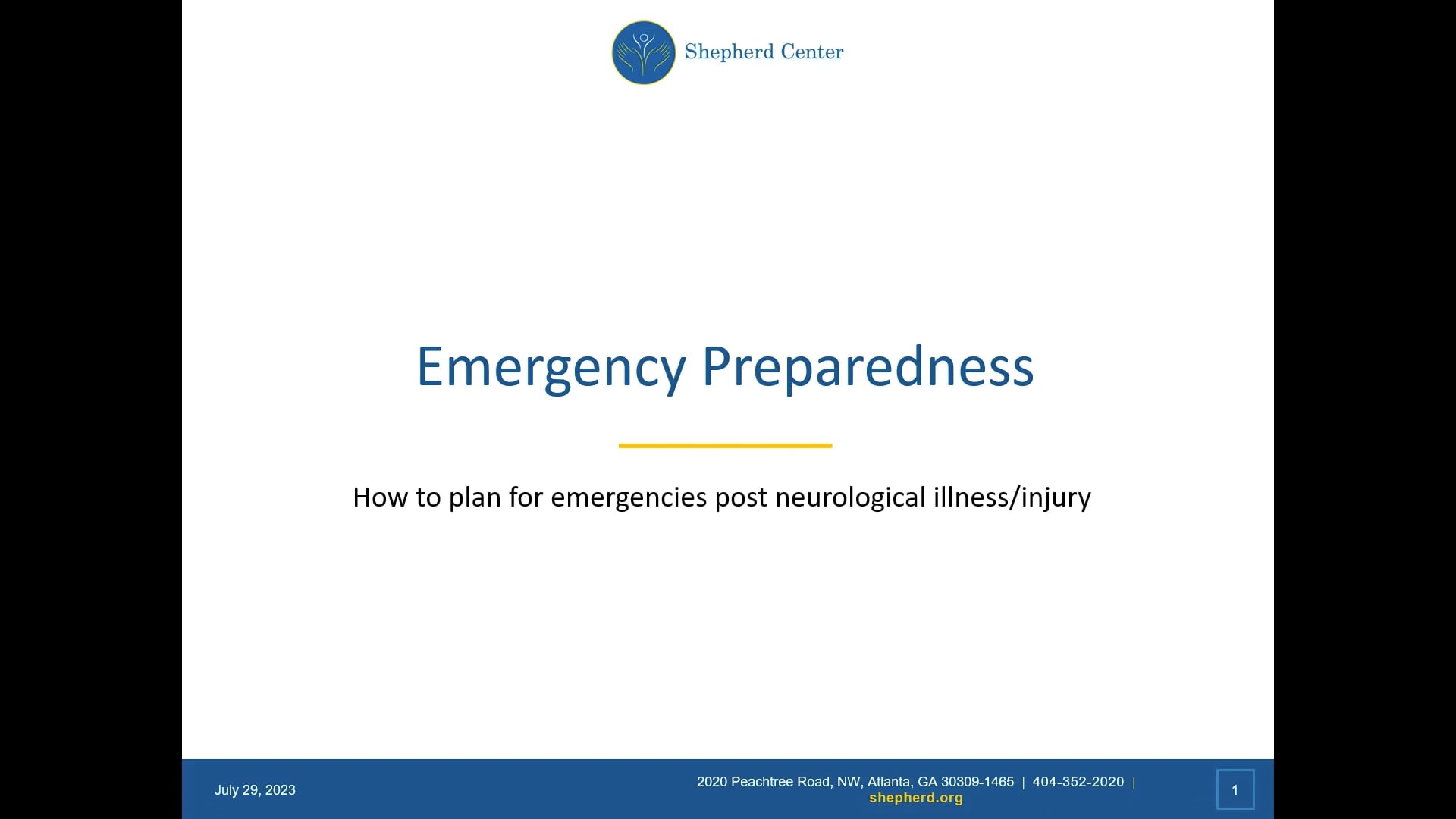 20 Minute Emergency Prep Lecture with Jenny (Part 1 of 2)