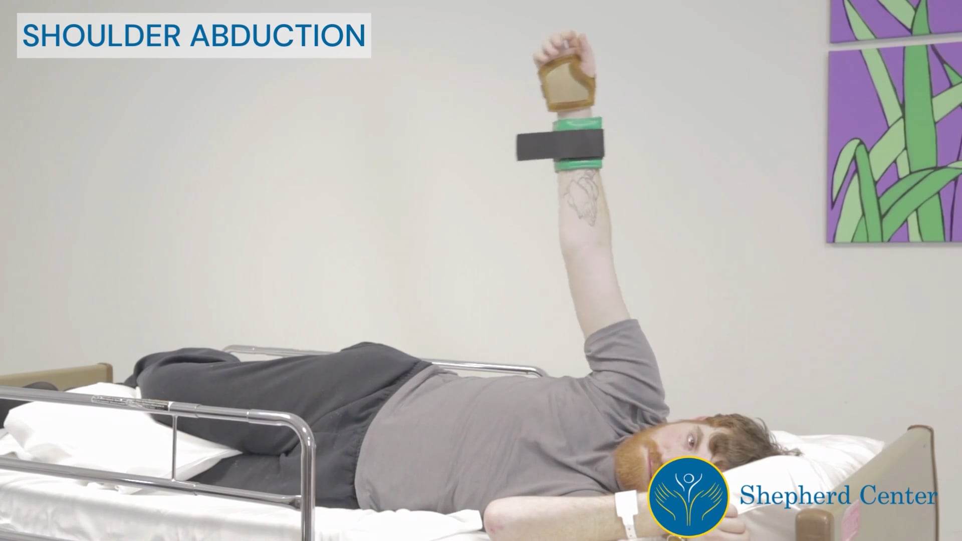 Advanced Upper Extremity Strengthening for Tetraplegia in Bed
