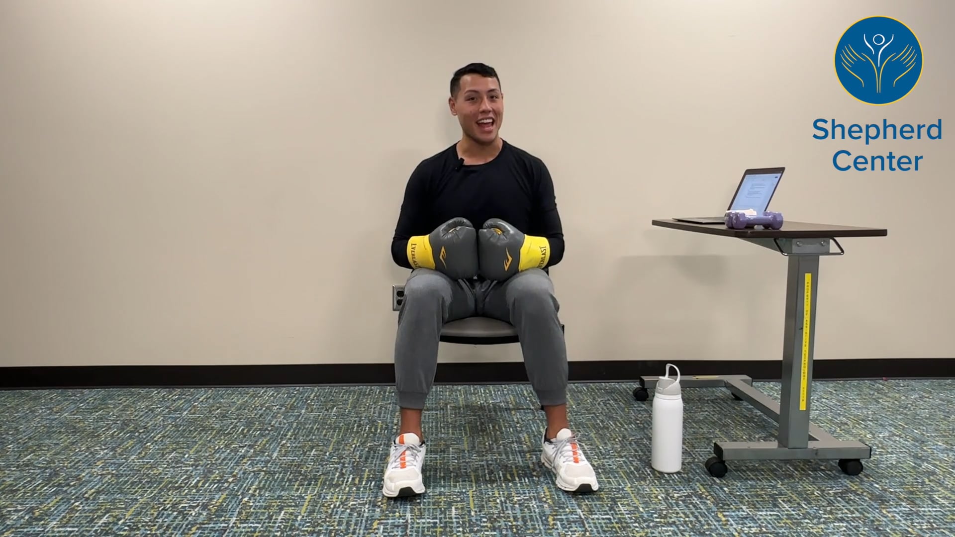 25 Minute Seated Boxing Combinations with Nathan