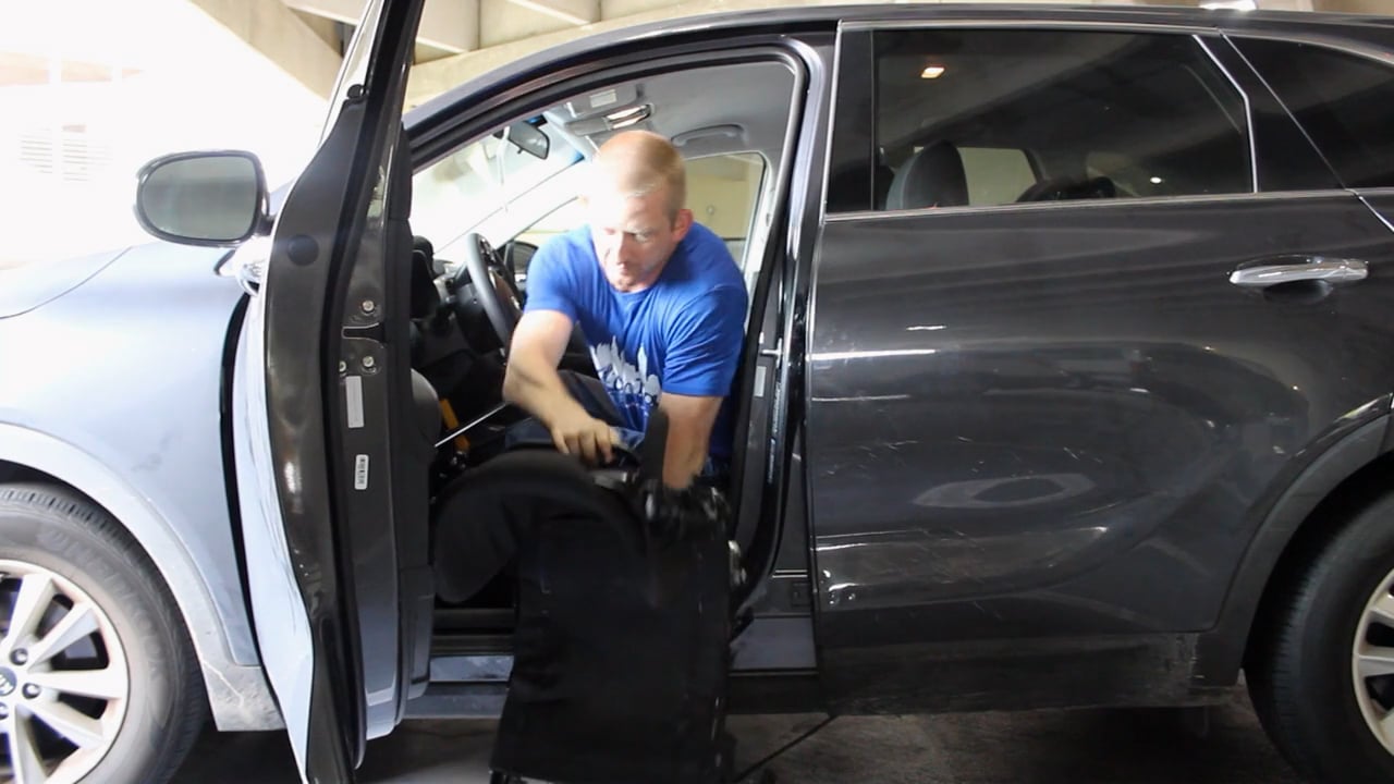 SUV Transfer and Wheelchair Breakdown Demonstration (C6 Incomplete)