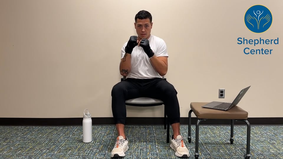 25 Minute Seated Beginner's Boxing Class