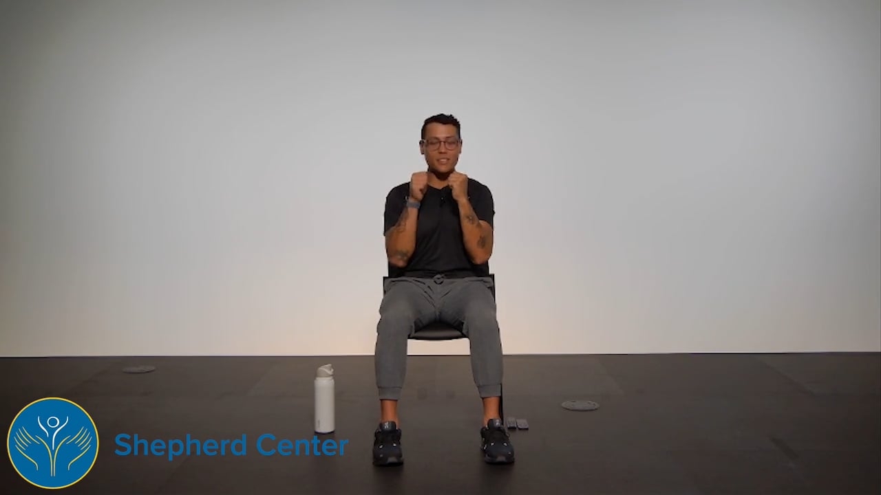 30 Minute Seated Cardio Boxing