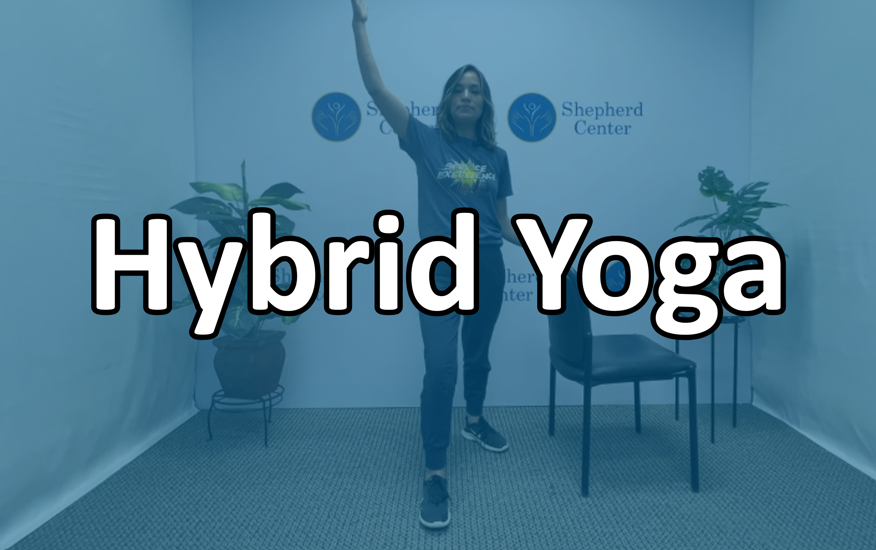Chair Yoga (Hybrid-Seated/Standing)