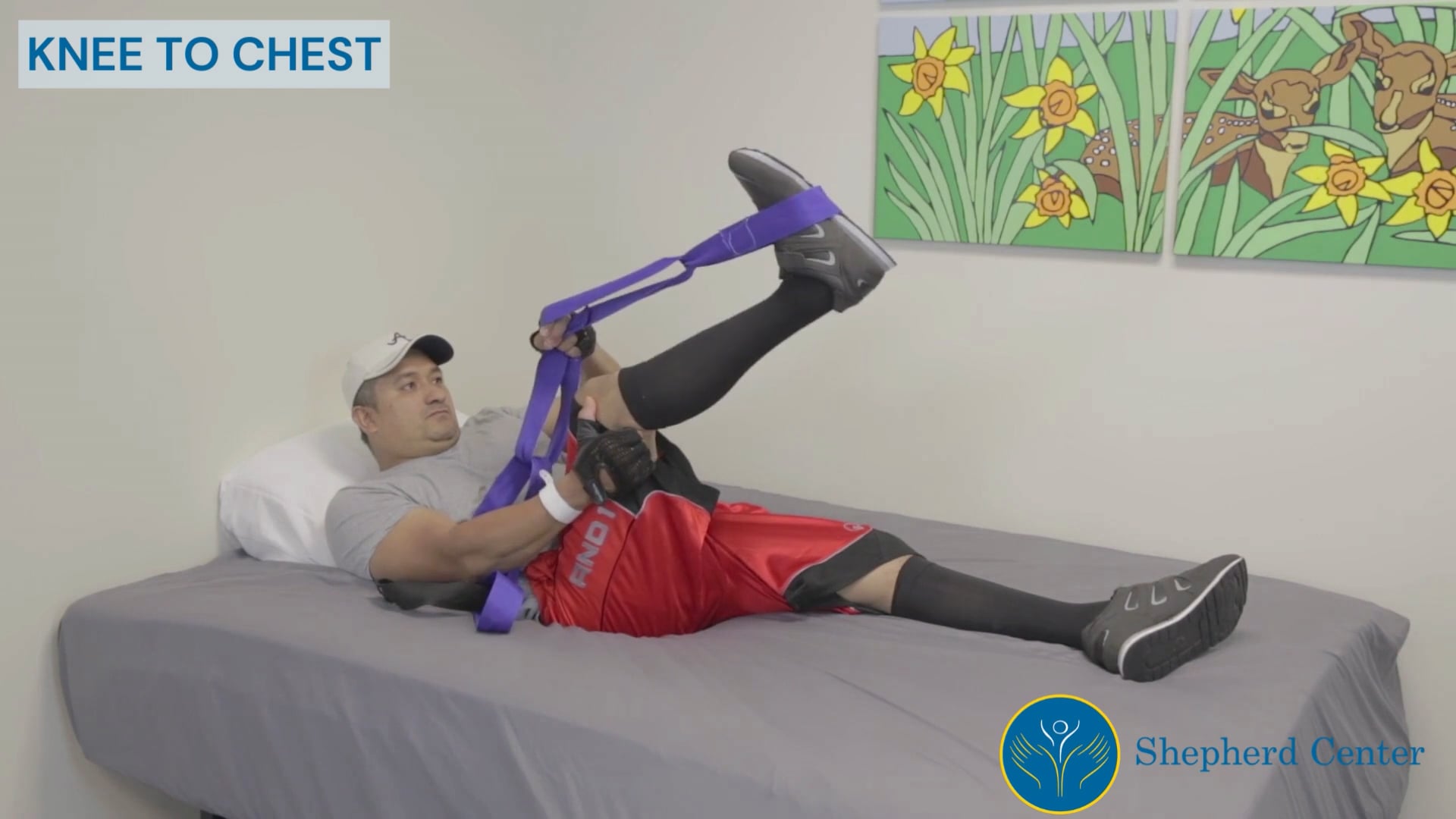 Lower Extremity Self Stretching (Spinal Cord Injury)