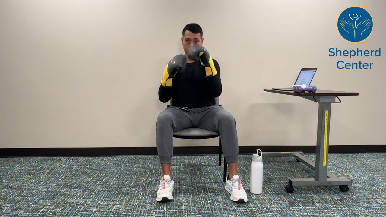 25 Minute Seated Boxing (Moderate Level)
